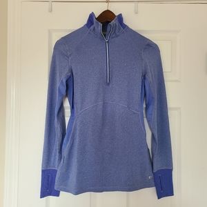 Layer 8 Performance Blue Quarter Zip Pullover